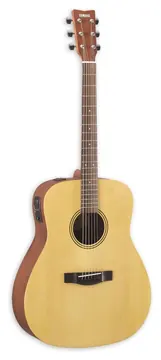 Guitarra Eletroacústica Yamaha FX400 Dreadnought Natural Satin
