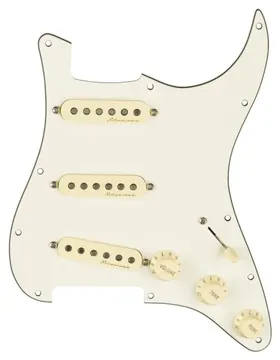Fender Golpeador Precableado Strato SSS Vintage Noiseless Parchment 11