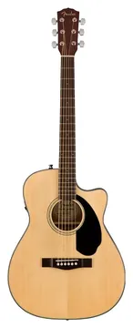 Fender CC60SCE Natural Westerngitaar met Element