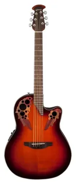 Ovation Chitarre Elettroacustiche Celebrity Elite Mid Cutaway Sunburst