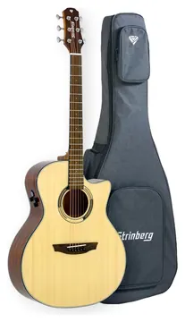 Strinberg DA2SC N Diamond Series Natural Grand Auditorium com Bag
