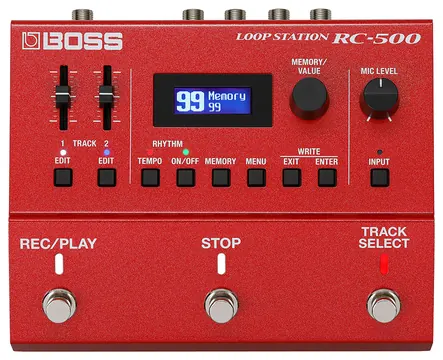 Boss RC-500 Loop Station a 2 Tracce