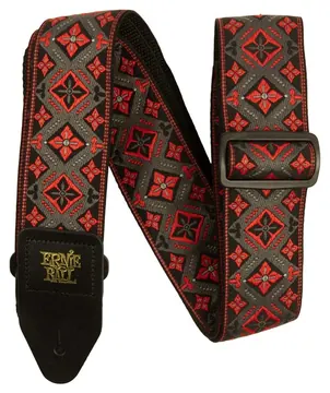 Ernie Ball 5346 Red King Jacquard Strap