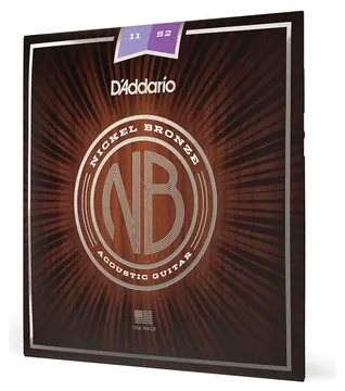D'Addario NB1152 011-052 Nickel Bronze Saiten Westerngitarre