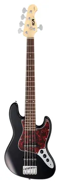 Fgn NJB100RALV Neo Classic JB-100 Black 5-saitiger E-Bass inkl. Gigbag
