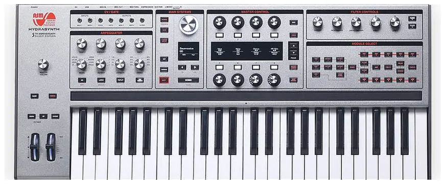 ASM - Hydrasynth Keyboard 5Th Ann. Silver Ed