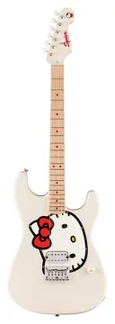 Fender® x Hello Kitty® Stratocaster® Bianca