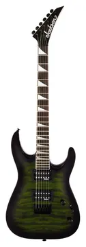 Jackson JS Series Dinky Arch Top JS32Q DKA HT Transparent Green Burst
