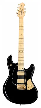 Sterling by Music Man Jared Dines Artist Series Schwarz