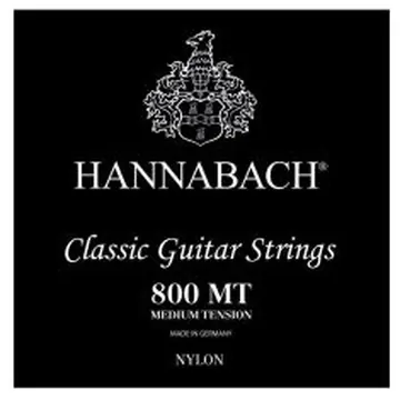 Corde Hannabach 800MT medium tension black