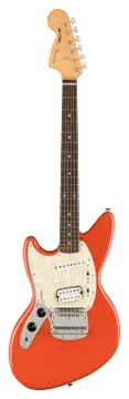 Fender Jag-Stang Kurt Cobain Gaucher - fiesta red