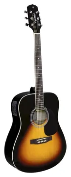 Giannini GD-1 EQ VSB-S De Aço C/ Afinador Vintage Sunburst Fosco