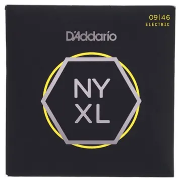 D'addario NYXL0946 Nickel Wound Super Light Top Regular Bottom Electric Strings (.009-.046)