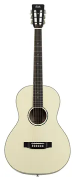 Harmony Stella Parlor Acoustic Guitar w/Bag, Ivory