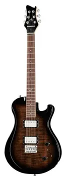 Journey Instruments OE990BK Travel El. Guitar BK