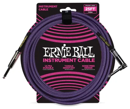 Ernie Ball - Braided Pur Angled/Straight