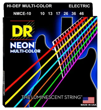 DR Strings CORDE CHITARRA ELETTRICA DR MCE-10-46 Multi-Color