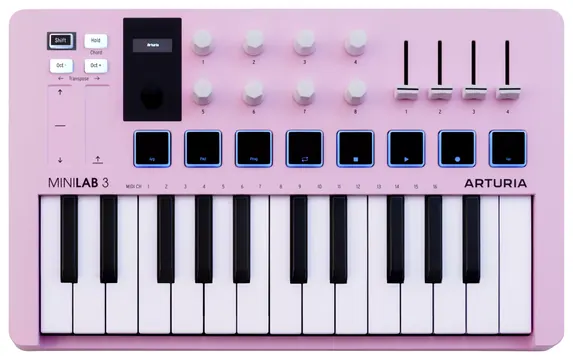 Arturia Minilab 3 Rose Quartz