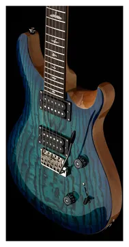 PRS SE LTD Custom 24 Burled Ash Lake Blue