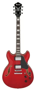 Ibanez AS73 - Hollow-Body Gitaar - Transparent Cherry Red