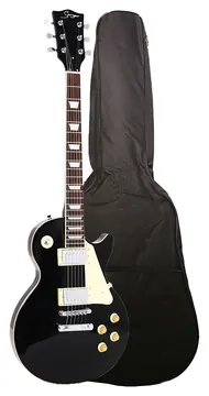 Smiger LG9 BK Preta Les Paul C/ Bag Cabo e Afinador