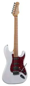 Eko ST-451 Transparent White Chitarra Elettrica HSS