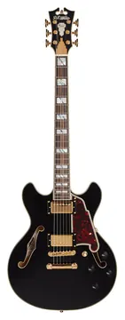 D'Angelico Excel Mini DC Schwarz