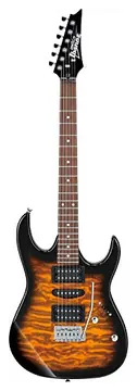 Ibanez Grx70Qasb Chitarra Elettrica Sunburst