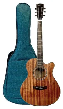 Zellmer Pilgrim Elétrico Mahogany Brilhante + Capa