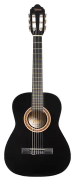 Valencia VC102 Classical Guitar | 1/2 Size | Black