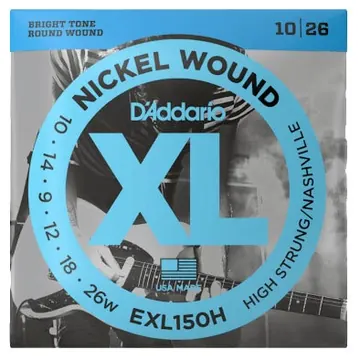 D'Addario EXL150H Nickel Wound .010-026 Nashville