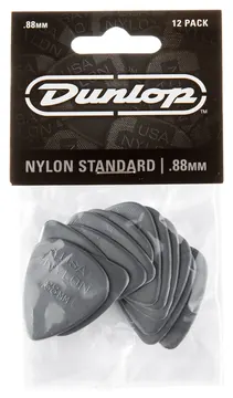 Dunlop Nylon Standard .88 Plectrum 12-Pack