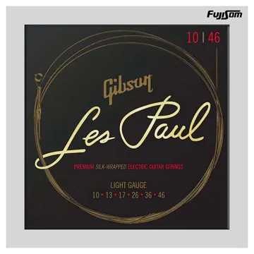 Gibson Encordoamento Gibson Para Guitarra 010 Les Paul Premium Light | Fujisom