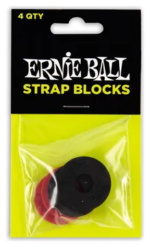 Ernie Ball P04603 Strap Blocks, Pack Of 4