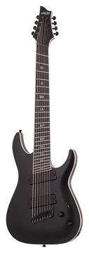Schecter C-8 SLS Multiscale Elite Evil Twin Satin Black