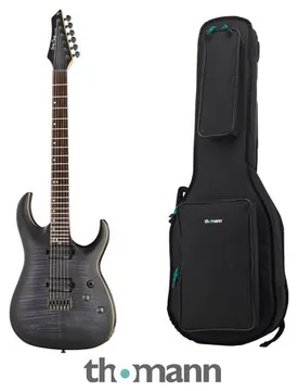 Harley Benton Amarok-6 BKNT Flame Bur Bundle