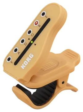 Korg HT-G1 Tuner, E-Gitarre, Headtune G1, Clip-On, beige