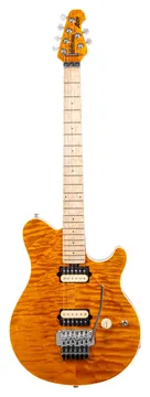 Music Man 30th Anniversary Axis Translucent Gold Quilt/Black Gold Sparkle Back