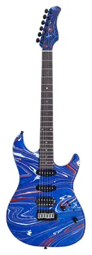 Sire Larry Carlton S7 SW RN Blaue Wirbeloptik
