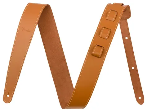 Fender 0990642120 Essentials 2" leather guitar strap