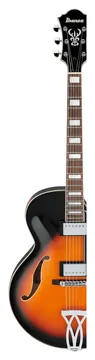 Ibanez AF75-BS Artcore Series Brown Sunburst