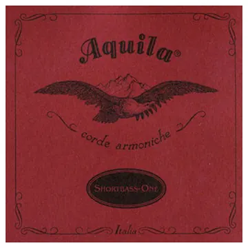 Aquila 93U Shortbass One String Set 14 Model Saiten für Bass G-D-A-E