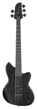 Ibanez TMB425B-BKF Talman E-Bass 5-String, black flat