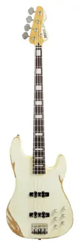 Markbass MB JF1 White Battered 4 VG RW Basgitaar