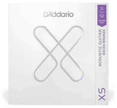 D'Addario XSABR1152 80/20 Bronze Coated 011-052