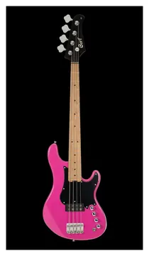Cort GB Short Scale Bass Guitar Fandango Purple