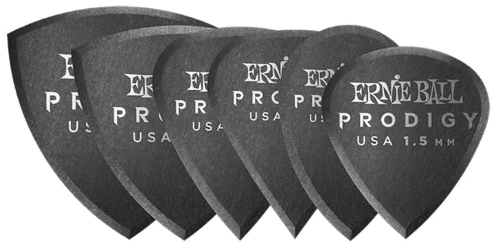 Ernie Ball 9342 Plettri Prodigy Multipack 1,5 mm Busta 6