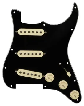 Fender Golpeador Precableado Strato SSS Original 57/62 Black 11