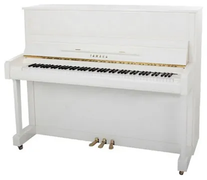 Pianoforte verticale Yamaha B2 Bianco
