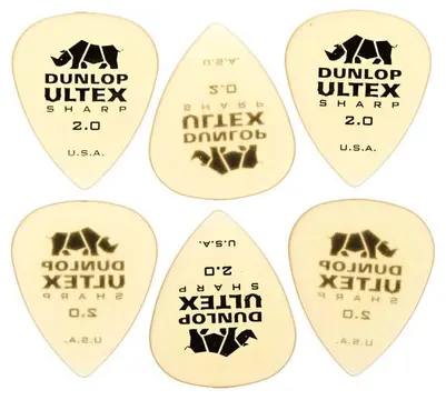 Dunlop Ultex Sharp 6er Pack 2,00 mm
